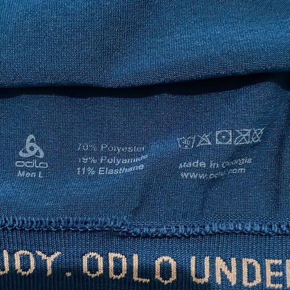 Odlo Men’s L base layer (?) long sleeve tee - Picture 6 of 7